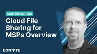 Cloud File Sharing for Managed Service Providers (MSPs) Overview