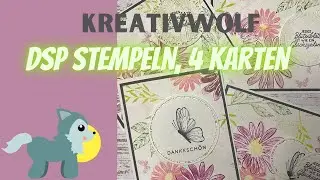 Designerpapier stempeln | Charmante Gänseblümchen | 4 Ideen | Spotlight on nature | DIY | Stampin up