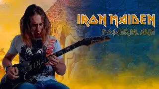 Iron Maiden - Powerslave Guitar Cover by Bruno Henrique