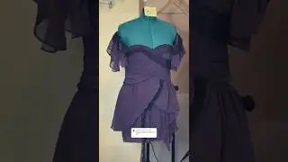 VERY last minute homecoming dress transformation… #hocodress #promdress