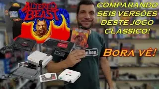 Conhecendo as variadas versões de Altered Beast: Nes, Master, Mega, PCE, PCE-CD e Arcade! Bora vê!