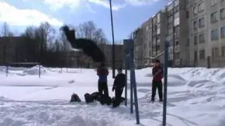Vladimir Danilov and Vadim Tryasugin  from Athletics Tracers