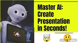 Create a presentation with AI in a few seconds || How to create presentation with AI | AI tools 2023