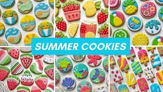 Summer Cookies ~ epic 2024 cookie decorating compilation
