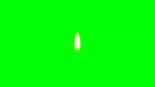 Green screen effects | Candle flame | No copyright