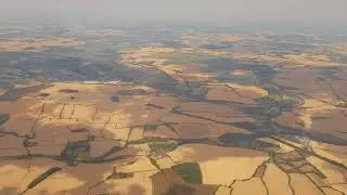 Landing to London Luton Airport