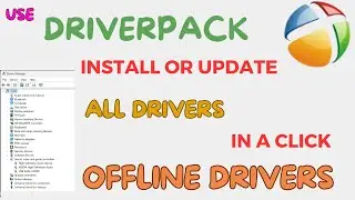 DriverPack to Install or Update Windows 10 Drivers | Use DriverPack to find Missing Drivers