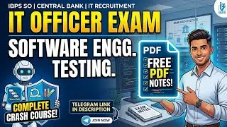 Software Engineering & Testing for Bank IT Officers (FREE PDF Notes)