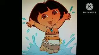 Dora The Explorer sings How Far I'll Go