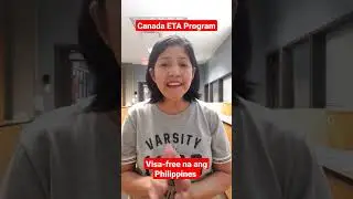 Mga pinoy hindi na kailangan ng visa under Canada ETA program