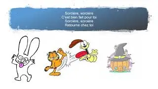 La sorcière Grabouilla || Chansons Halloween 🎃 || Paroles et illustrations