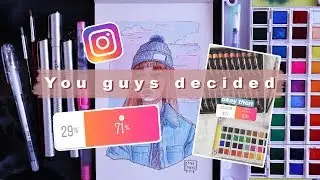I Let my Instagram Followers Pick What I Draw + What With!?