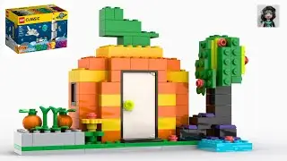 MINECRAFT PUMPKIN FARM Lego classic 11022 ideas Halloween How to build