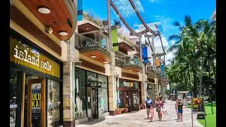Some of Hawaii, Waikiki, Best Shopping On Famous Kalakaua Avenue