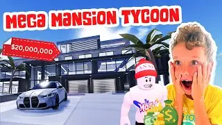 From Novice to Gaming Pro: Marek's Mega Mansion Tycoon Roblox Adventure!