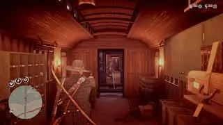 Red Dead Redemption 2 - Arthur Robbing a Train