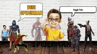DESI SPIDERMAN FREE FIRE SHORT FILM 📽 !! 🤣 FUNNY VIDEO ! SAD STORY 😢 ! By BD Gaming World.