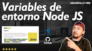 Dotenv 🚀 Variables de entorno Node JS | Qué es y cómo funciona ✅