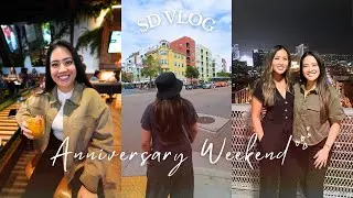 VLOG: San Diego for Our 3 year Anniversary 🥂💜
