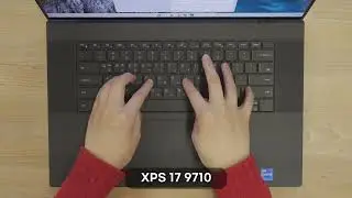 Dell XPS 15 / XPS 17 Keyboard Typing