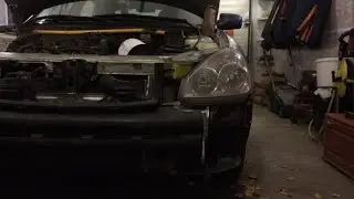 Priora BRZ #2 .Тюнинговый капот SUBARU Style и Капотные замки D1