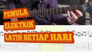 LATIHAN MELODI GITAR MENGGUNAKAN TAB