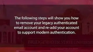 Accessing BSU Emails on iPhone with Modern Authentication
