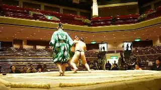 2009 Hatsu Basho Day 1 Masumeidai -v- Fukai