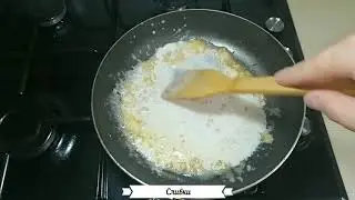 Чесночные креветки со сливочно чесночным соусом