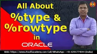 %type and %rowtype in PLSQL Programming | %type and %rowtype attributes | oracle PLSQL tutorial