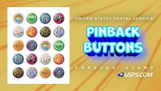USPS #PinbackButtonStamps