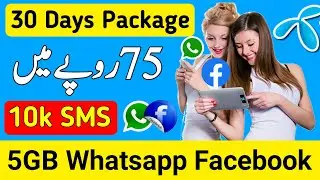 Telenor Whatsapp And Facebook Package Monthly | Telenor Whatsapp And Facebook Package Monthly Code