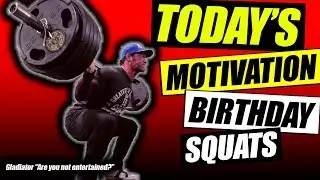 The Titan Mike O'Hearn Birthday Squats | 315 lbs for 47 reps