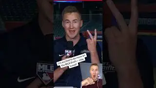 My MLB Network debut! #mlb #baseball #mlbdraftcombine