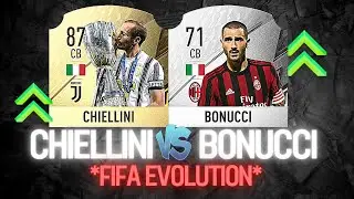 CHIELLINI VS BONNUCI FIFA EVOLUTION! [FIFA 05 - FIFA 22]
