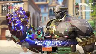 Overwatch 2 Rank 1 Doomfist Pro Parvis Showing His Sick Doomfist Gameplay Skills