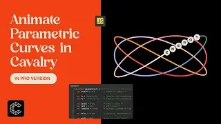 Animate Parametric Curves in Cavalry App / Javascript Shape & Chat GPT Magic