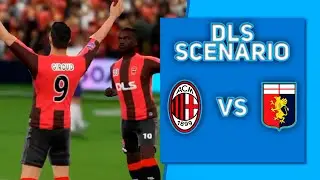 AC MILAN vs GENOA | DREAM LEAGUE SOCCER | СЦЕНАРИЙ МАТЧА(DLS - SCENARIO)
