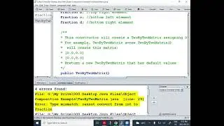 ICS4U - Lesson 20 - Object Composition