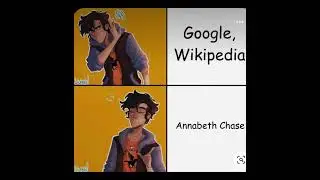 Percy Jackson memes with elevator music