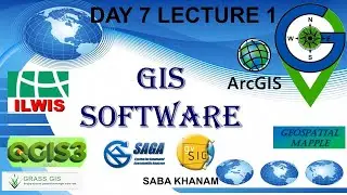 Day 7 Lecture 1, GIS SOFTWARE by SABA KHANAM
