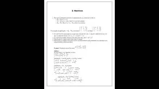 ||12 standard|| maths notes of ||Matricse||