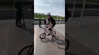 Самокатер на bmx😳 #бмх #bmx