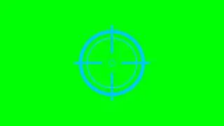 Green screen moving target | moving target focus effect| HD green screen scope effect |#Greenscreen