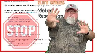 WATCH BEFORE UPGRADING Masso Stepper Motor Resolution!!