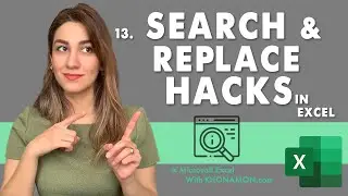 Excel All you need: Search & Replace Hacks (All you Need)