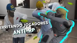 IRRITANDO JOGADORES COM ANTI RP !! GTA RP