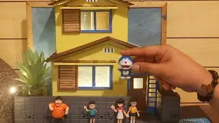 DIY Nobita's Home Wall Diorama ( Doraemon )