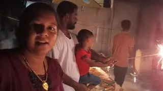 our Diwali celebration... Diwali special crackers.. Happy Diwali friend's