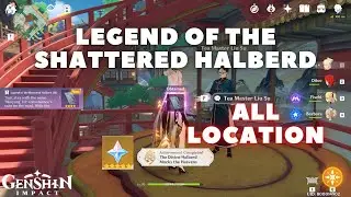The Divine Halberd Mocks the Heavens all Legend of the Shattered Halberd Book Location